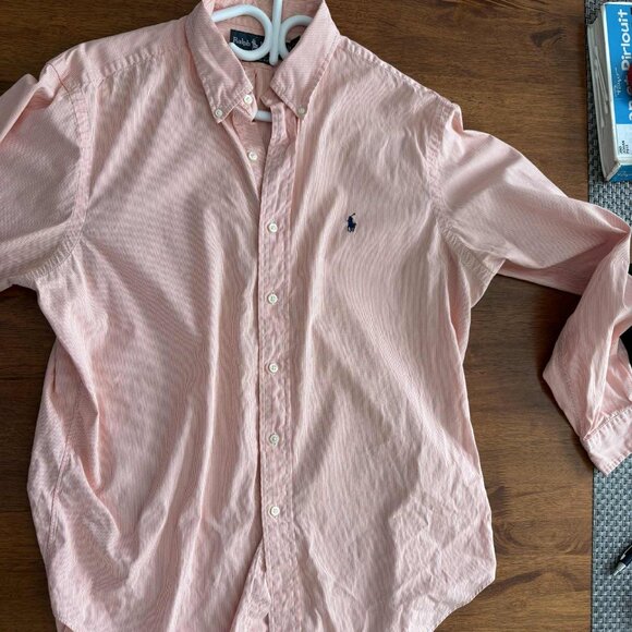 Ralph Lauren Classic Fit Button-Down Shirt - Size: 16 1/2 - 34/35 - Picture 2 of 6